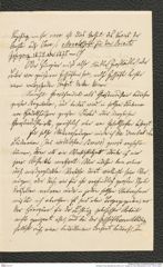 Nachlass Franz Steindachner, Brief von F. Gröger an Franz Steindachner, Inv.Nr. 178.02, Seite 3